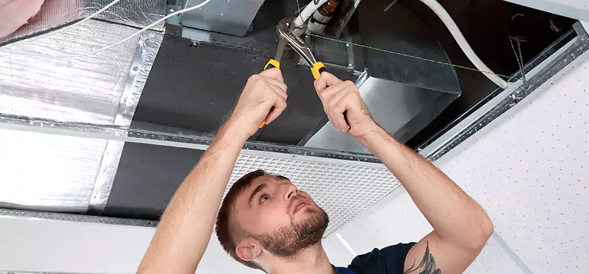 Targeted HVAC Coil & Plenum Commercial Duct Sanitization in Arlington