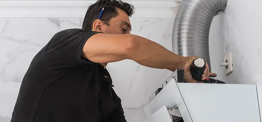 Precision In-wall Dryer Vent Cleaning & Rerouting Corrections in Arlington, TX